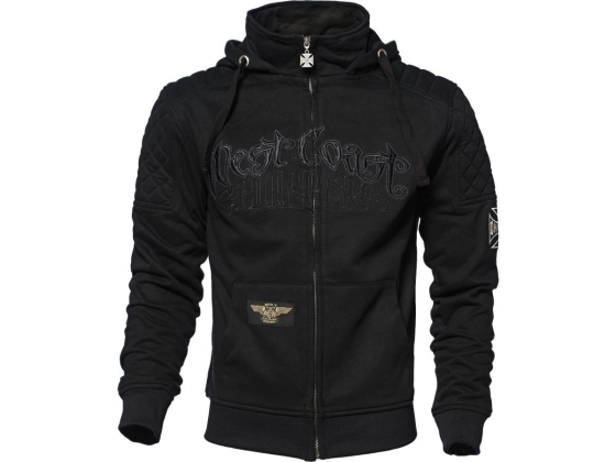 WCC Por Vida Zip Hoodie Black