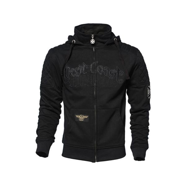 WCC Por Vida Zip Hoodie Black