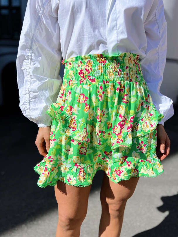Uria Skirt - Poison Green/ Uria - Image 1