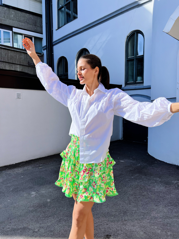 Uria Skirt - Poison Green/ Uria - Image 6