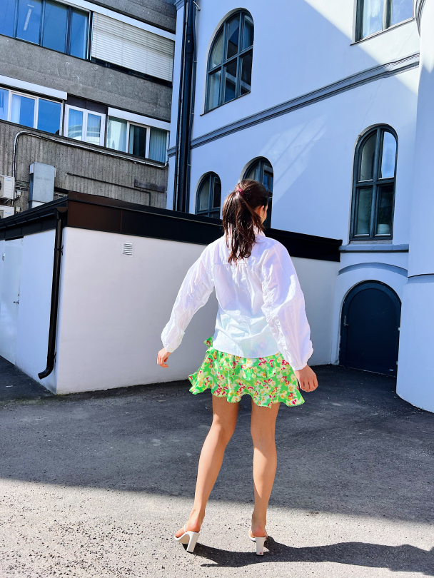 Uria Skirt - Poison Green/ Uria - Image 7