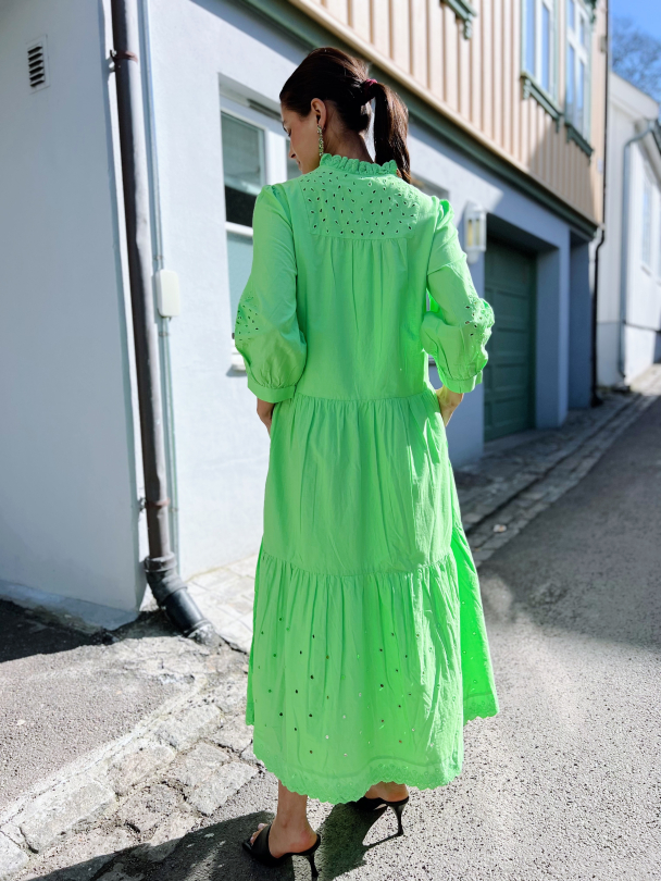 Violetta 3/4 Long Dress - Summer Green - Image 4