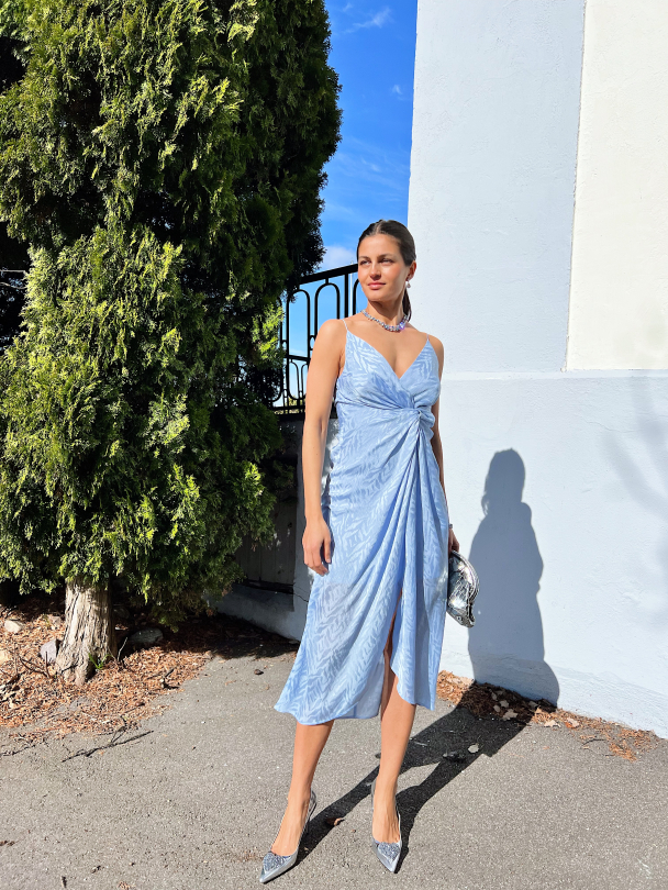 Barí Dress - Brunnera Blue  - Image 6