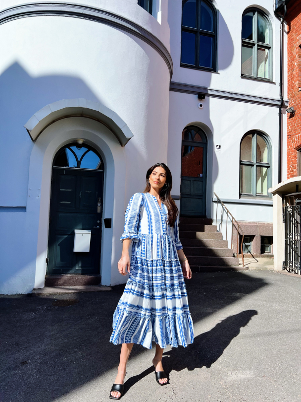 Sanine 3/4 Midi Dress - Bitch/ Olympia - Image 2