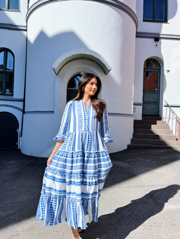 Sanine 3/4 Midi Dress - Bitch/ Olympia - Image 4