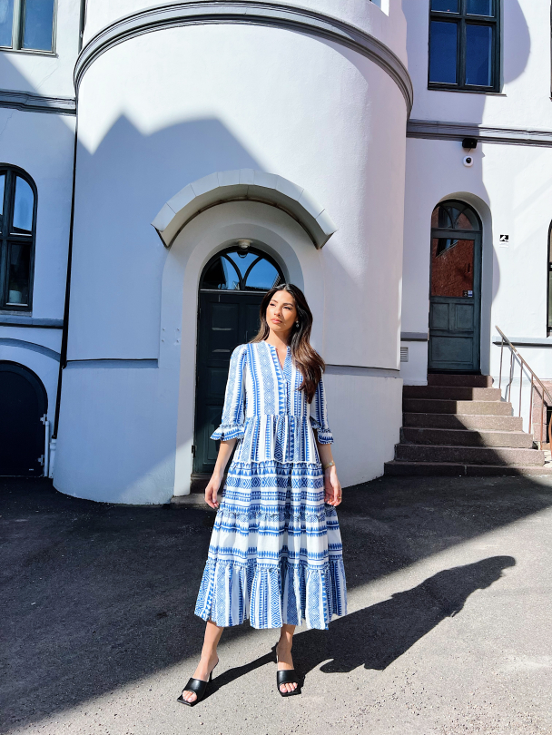 Sanine 3/4 Midi Dress - Bitch/ Olympia - Image 5
