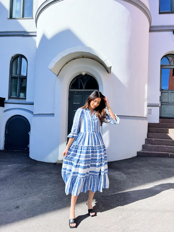 Sanine 3/4 Midi Dress - Bitch/ Olympia - Image 6