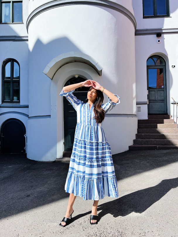 Sanine 3/4 Midi Dress - Bitch/ Olympia - Image 8