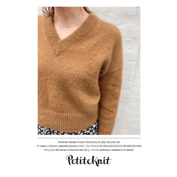 PetiteKnit - Stockholm Sweater V-Neck