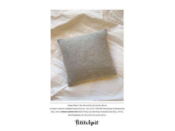 PetiteKnit - Honey Pillow