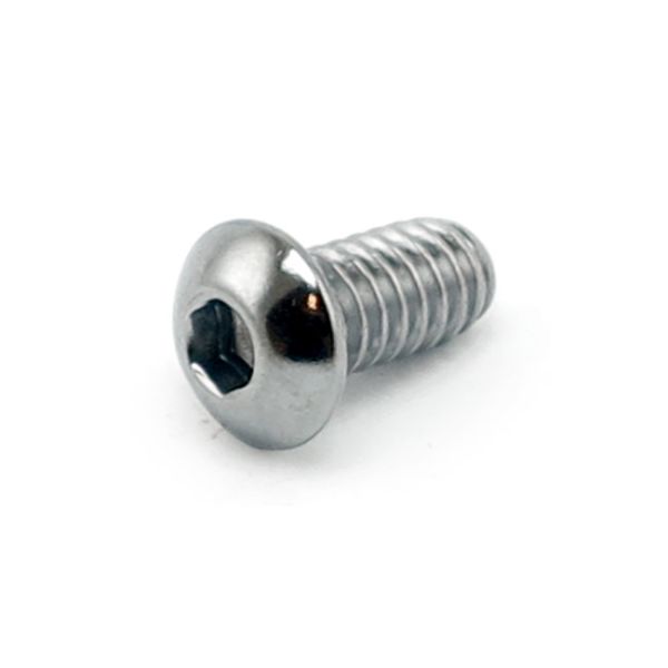 3/8-16 X 1 BUTTON HEAD ALLEN BOLTS CHROME