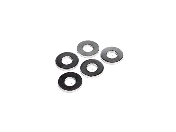 FLAT WASHER ZINC PLATED 1/4 INCH