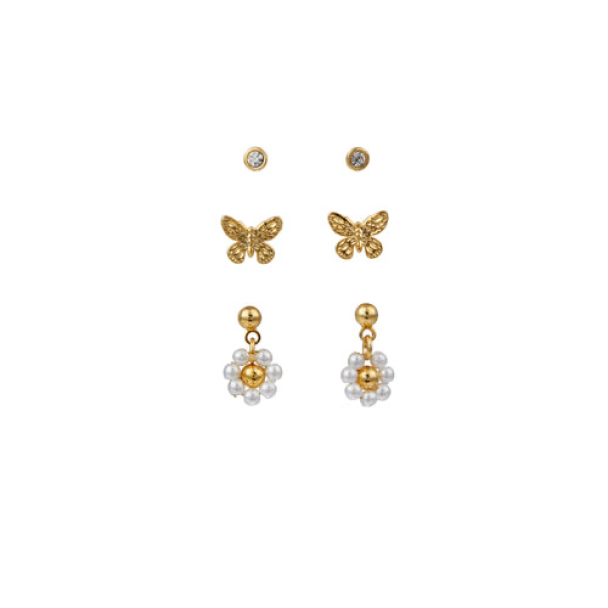 ORELIA Butterfly, Pearl & Crystal - Image 1