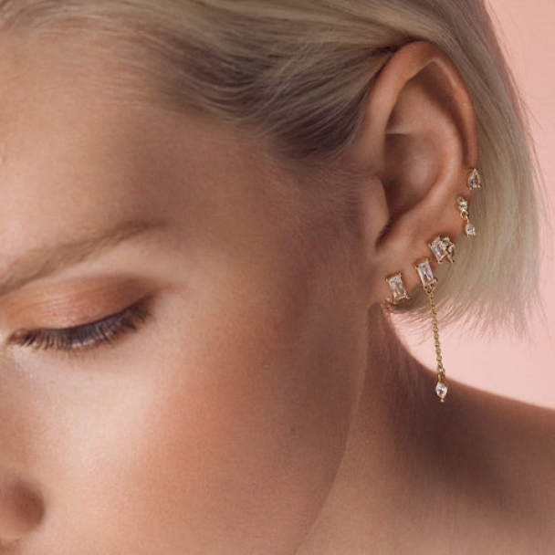 ORELIA Crystal Stud - Image 2