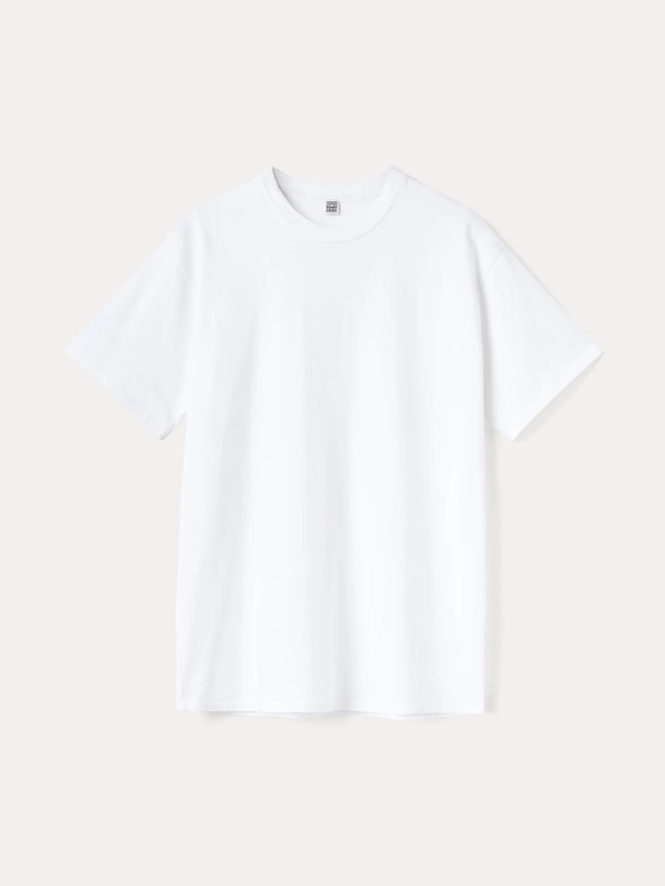 Straight Cotton Tee - Image 2