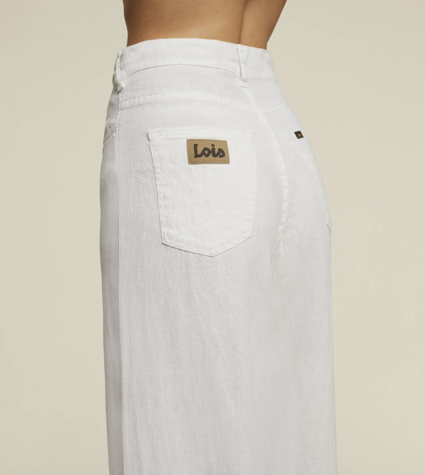 Marlene Linen Colour - White  - Image 2