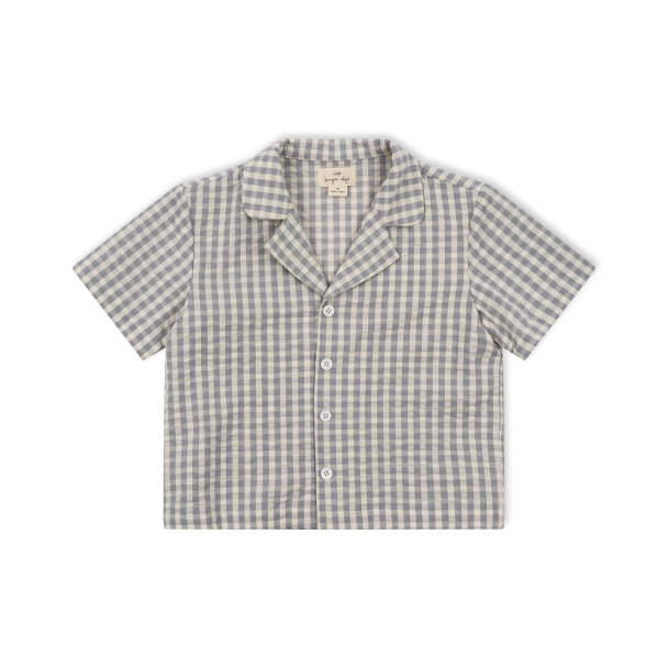 Kim SS Shirt - Sleet Check - Image 1