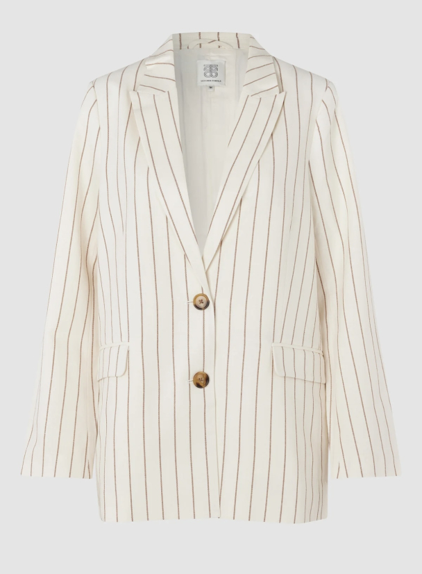 Spigato Blazer - Antique White - Image 3
