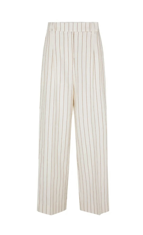 Spigato Troursers - Antique White  - Image 2