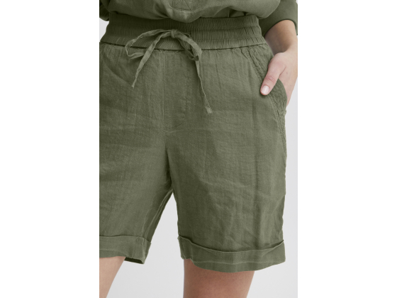 PZLUCA Green Shorts