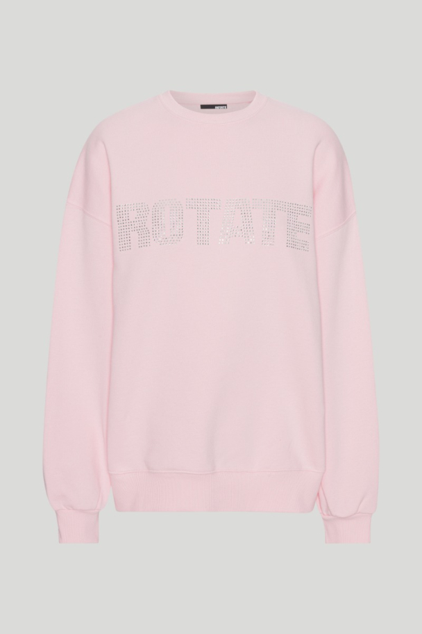 Sweat Crystal Crewneck - Almond Blossom - Image 2