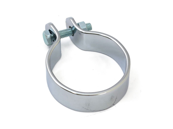 MUFFLER MIDDLE CLAMP 1-3/4" CHROME