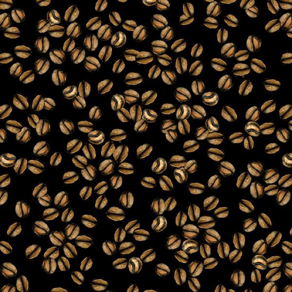 For the love of coffee beans black