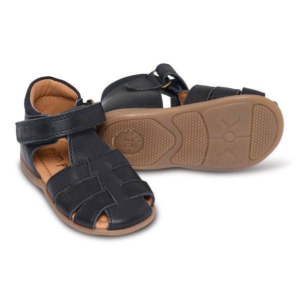 Pom Pom | Starters Velcro Sandal - Navy