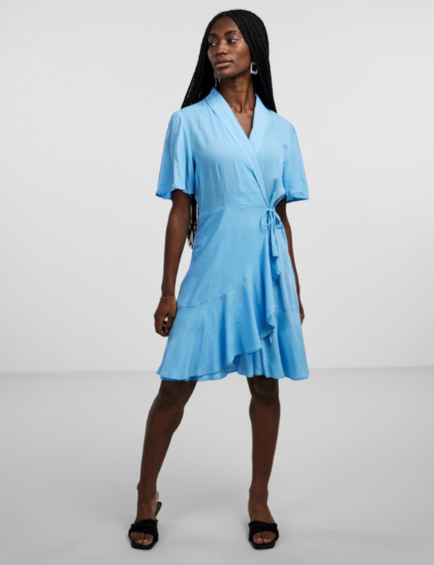 Y.A.S Eggie Wrap Dress - Image 1