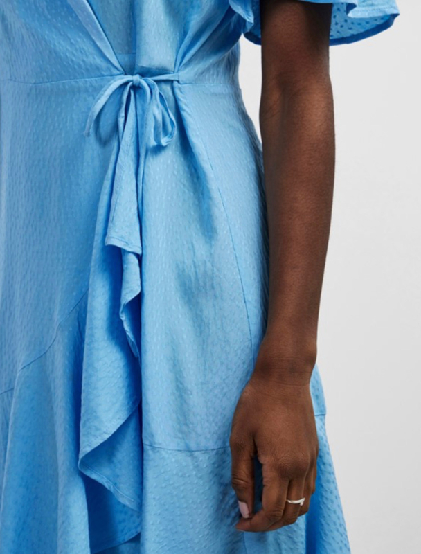 Y.A.S Eggie Wrap Dress - Image 4