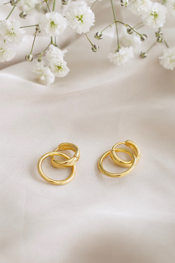 Jade earrings - gull