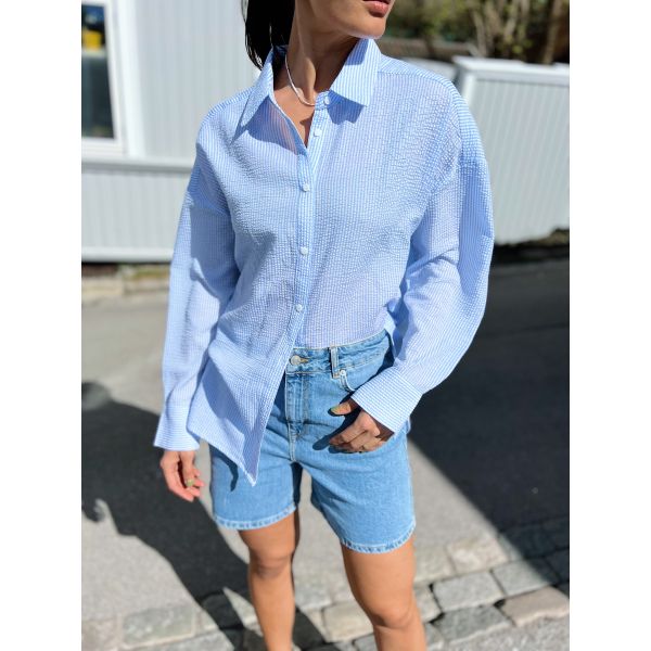 Sonja shirt - Blue/White 