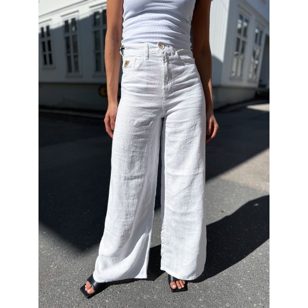 Marlene Linen Colour - White 
