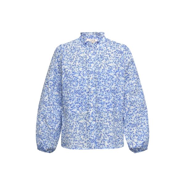 Tiffany Shirt - Blue printet 