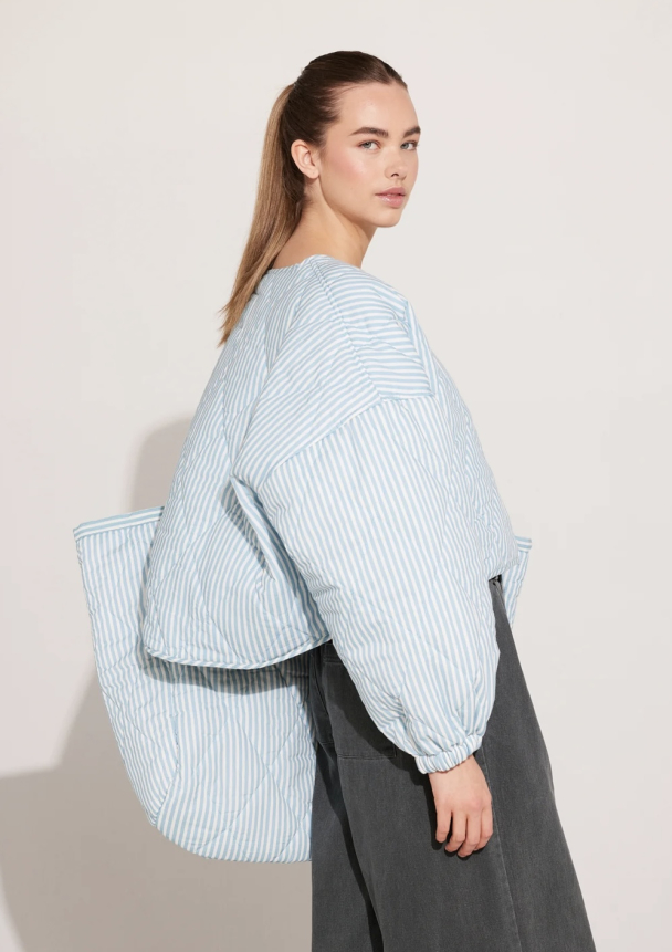 Strandfiol Jacket - Blue stripes  - Image 5