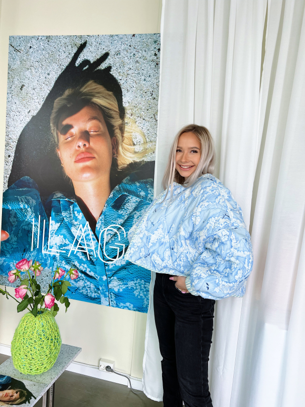Strandfiol Jacket - Blue stripes  - Image 10