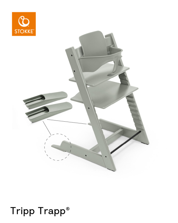 STOKKE® - TRIPP TRAPP® BABY SET GLACIER GREEN - Image 3