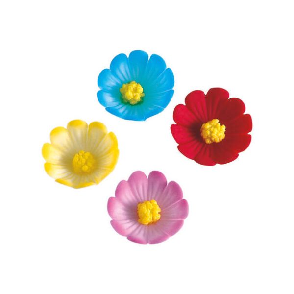Kakepynt BOLLEBLOMST 3cm sukkerpynt