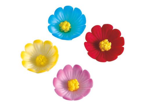 Kakepynt BOLLEBLOMST 3cm sukkerpynt