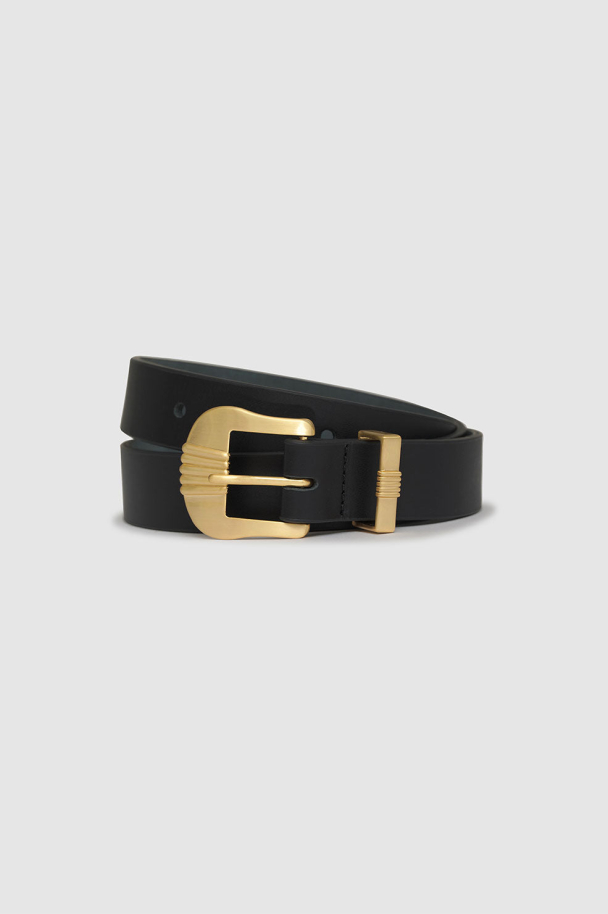 WAYLON BELT - BLACK AND GOLD - Image 2