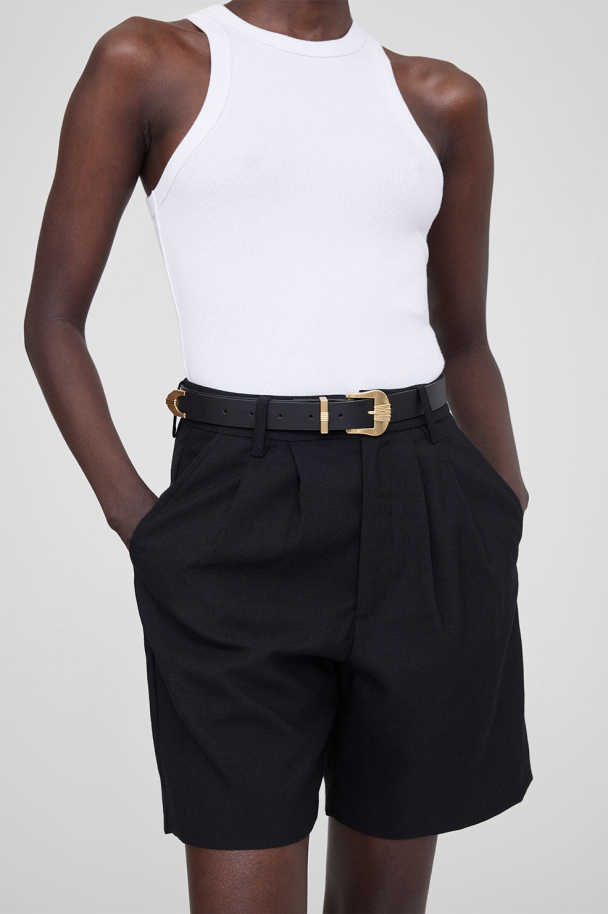 WAYLON BELT - BLACK AND GOLD - Image 3