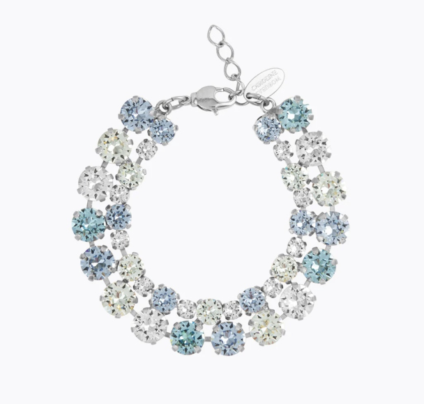 Pomona Bracelet Rhodium - Sea Breeze Combo - Image 1
