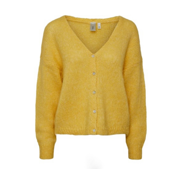 Livi V-Neck Cardigan - Aspen Gold 