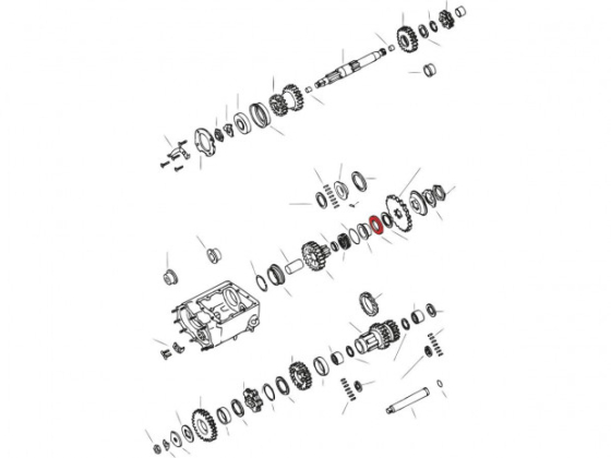  SEAL MAINSHAFT (4 Gear)