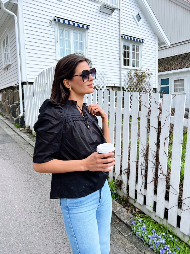 Jodisa Blouse - Black - Image 3
