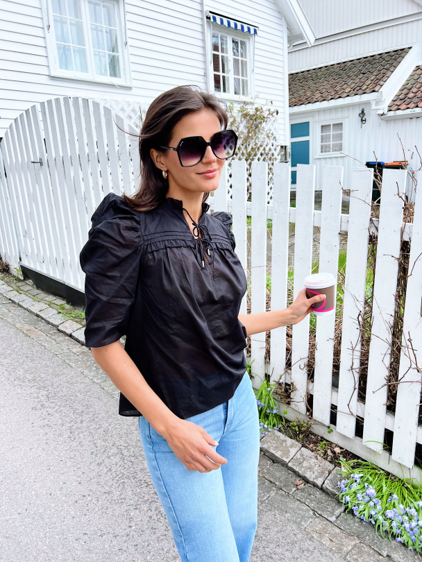 Jodisa Blouse - Black - Image 4