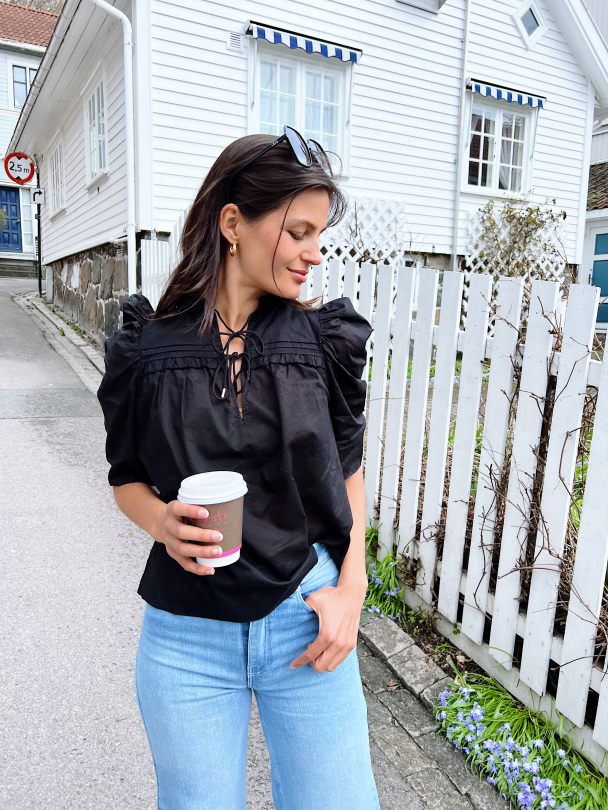 Jodisa Blouse - Black - Image 6