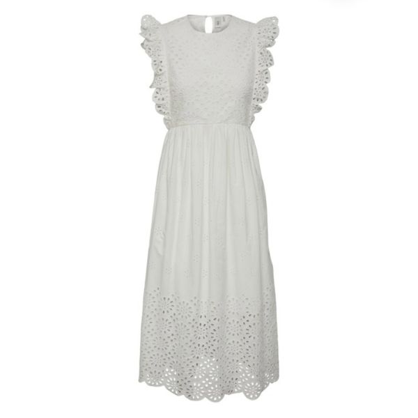 Fimla Long Dress - Star White 