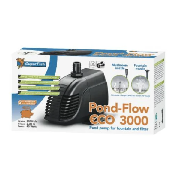 Pond-Flow Eco 3000 fontenepumpe