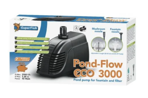 Pond-Flow Eco 3000 fontenepumpe